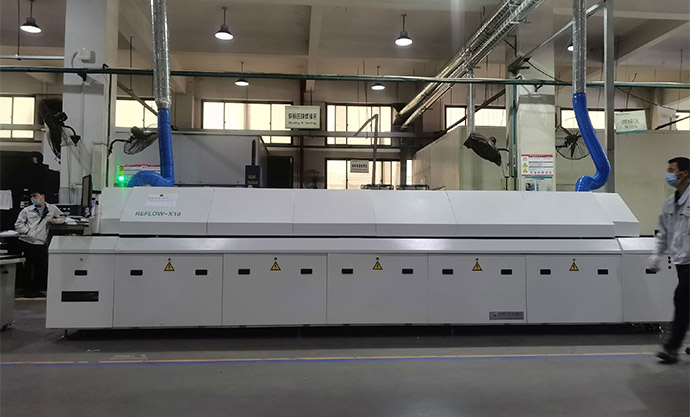 上海鷹峰電子科技股份有限公司向我司定製一台高端十溫區氮氣香蕉视频软件